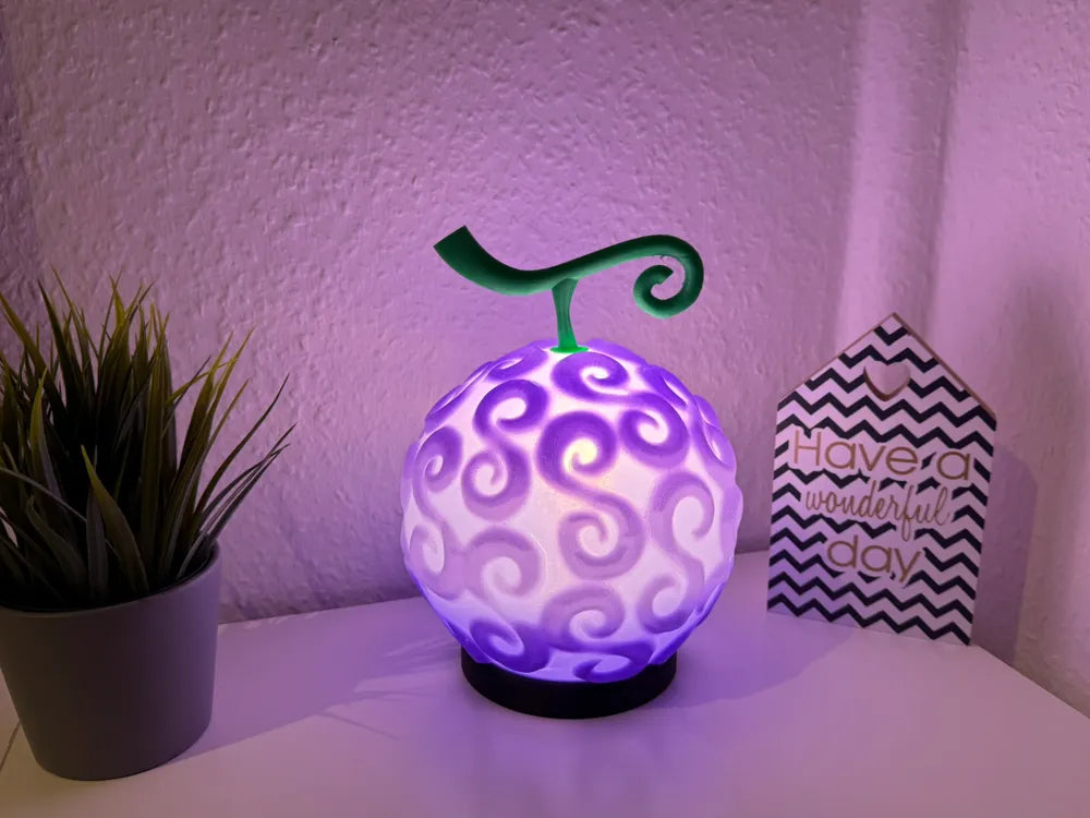 🏴‍☠️ Lampe Fruit du Démon – One Piece
