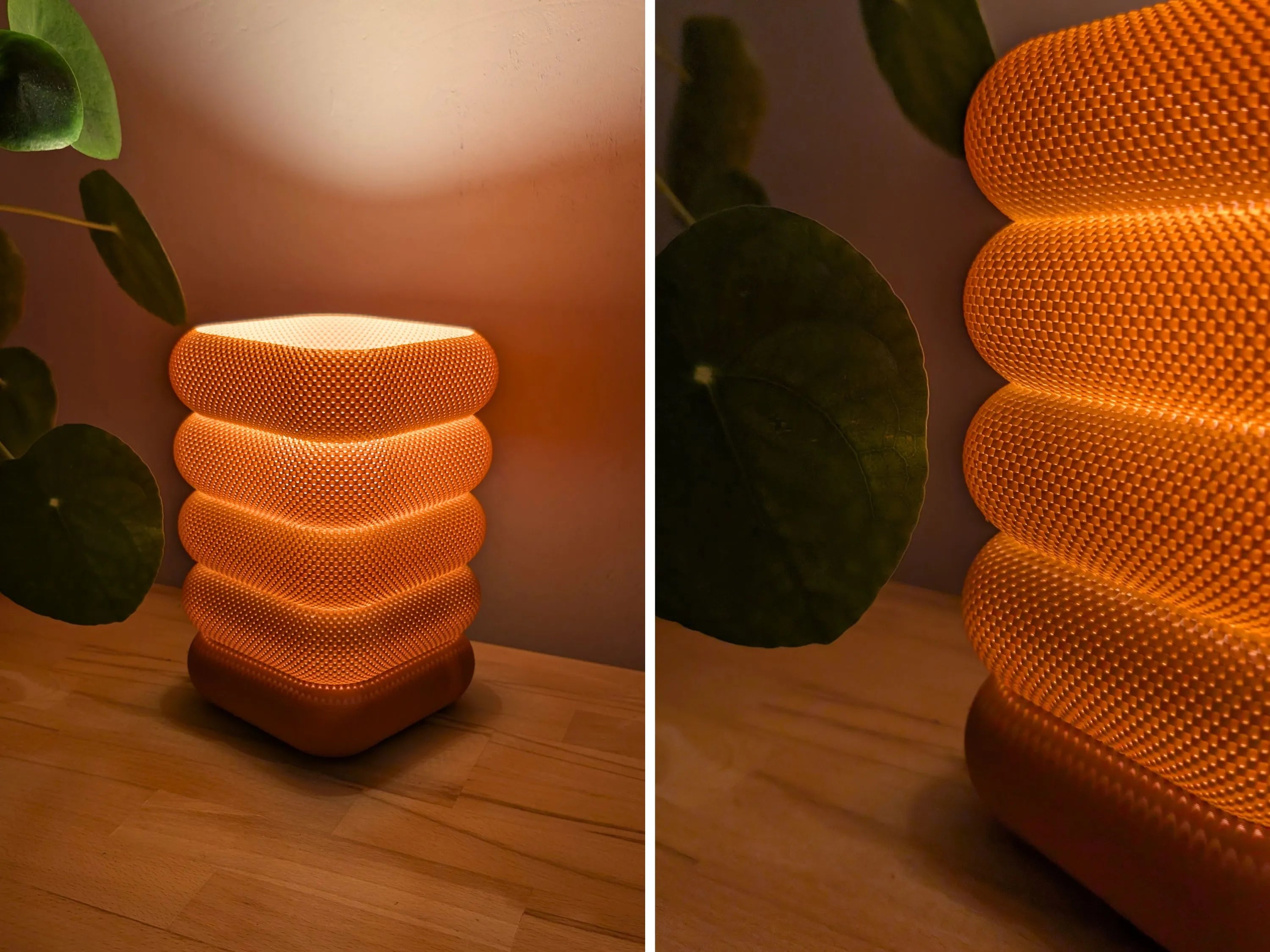 🏹 Lampe Rétro Osier — Abat-jour texturé (compatible IKEA Stråla)