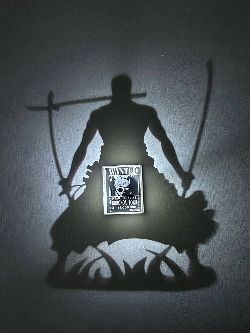 Shadow Box Zoro – One Piece 🗡️