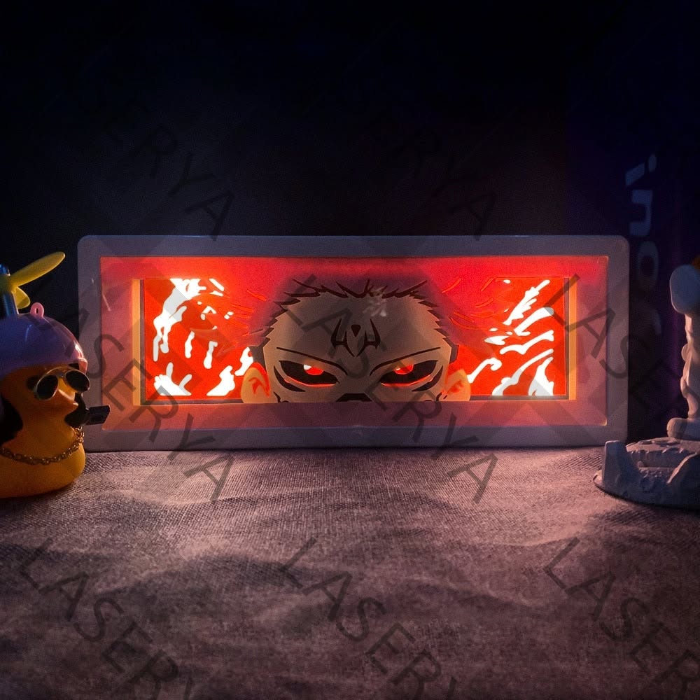 Light Box LED Sukuna – Jujutsu Kaisen 👹