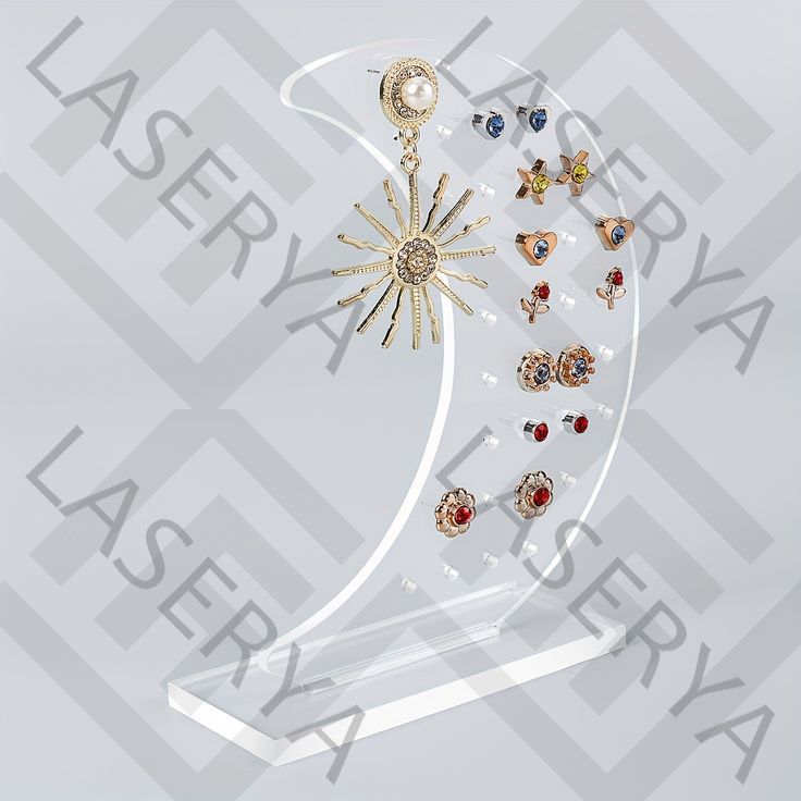 Présentoir Bijoux en Plexi transparent 💍