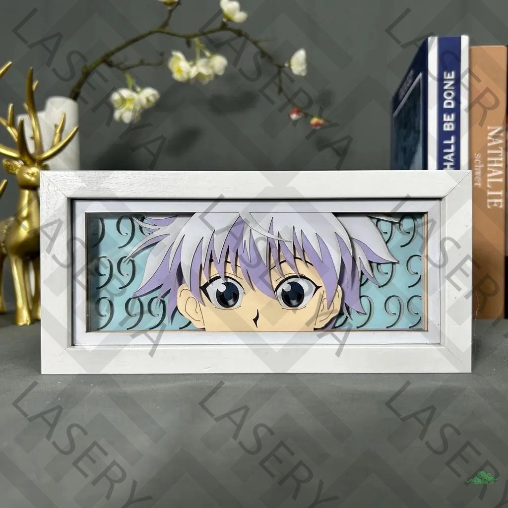 Light Box LED Killua – Hunter x Hunter ⚡