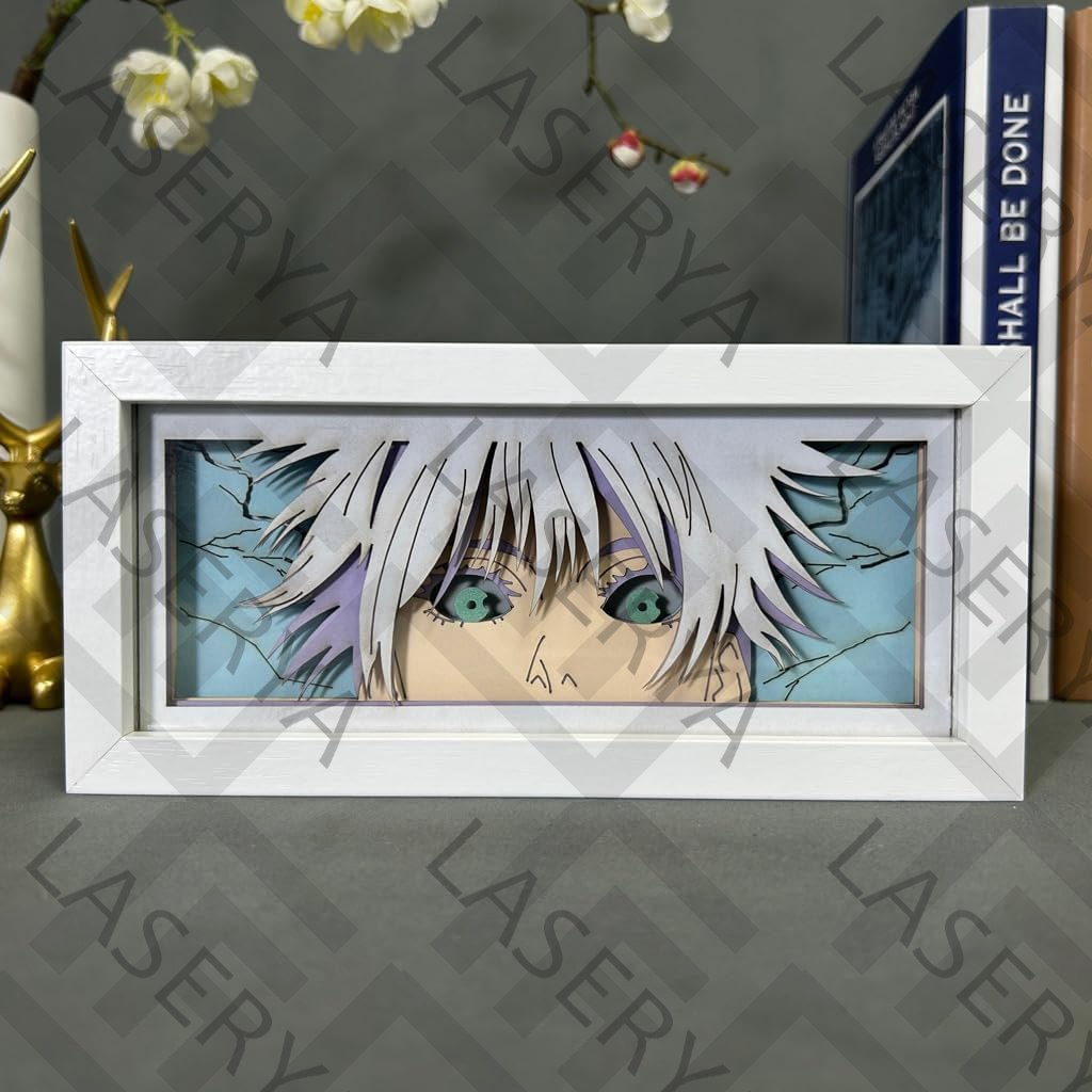 Light Box LED Satoru Gojo – Jujutsu Kaisen 🔵