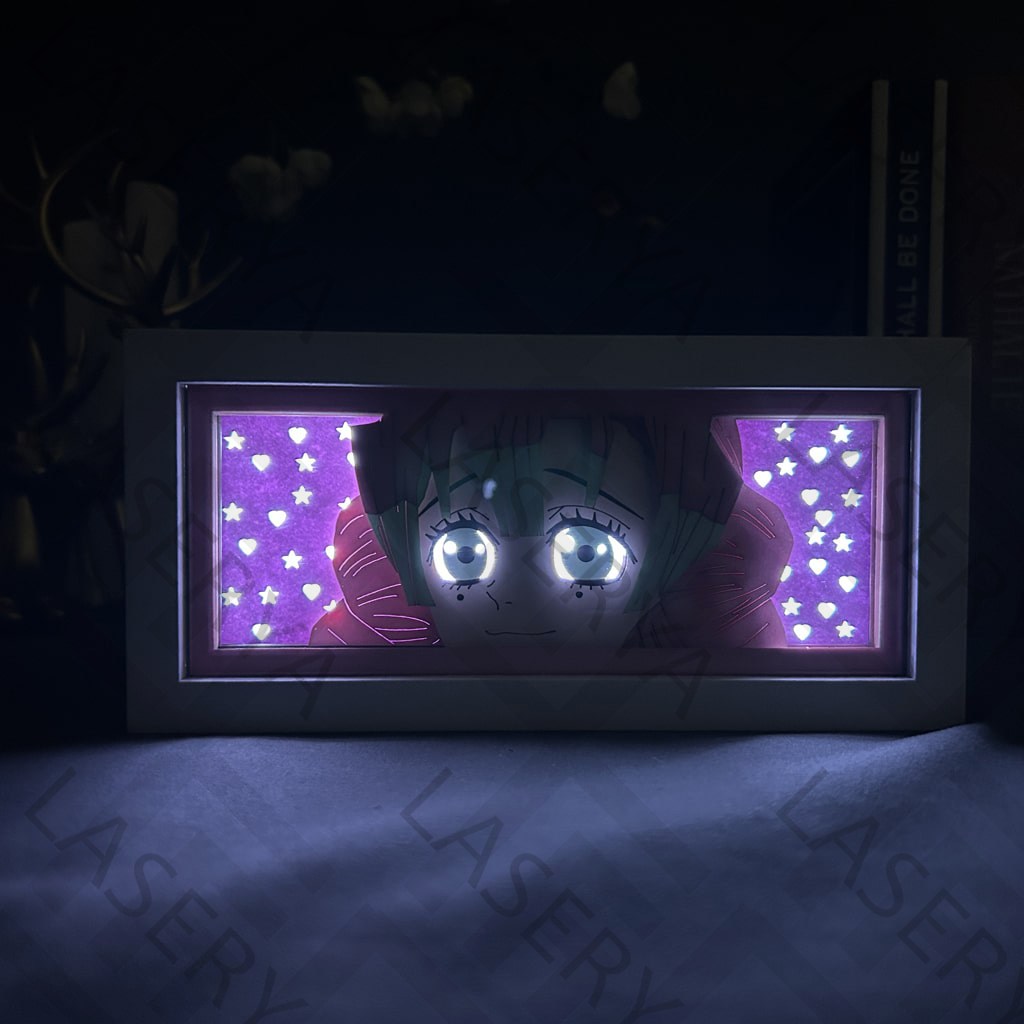 Light Box LED Kanroji – Demon Slayer 💜