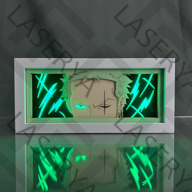 Light Box LED Anime 3D ✨ Veilleuse déco chambre &amp; setup