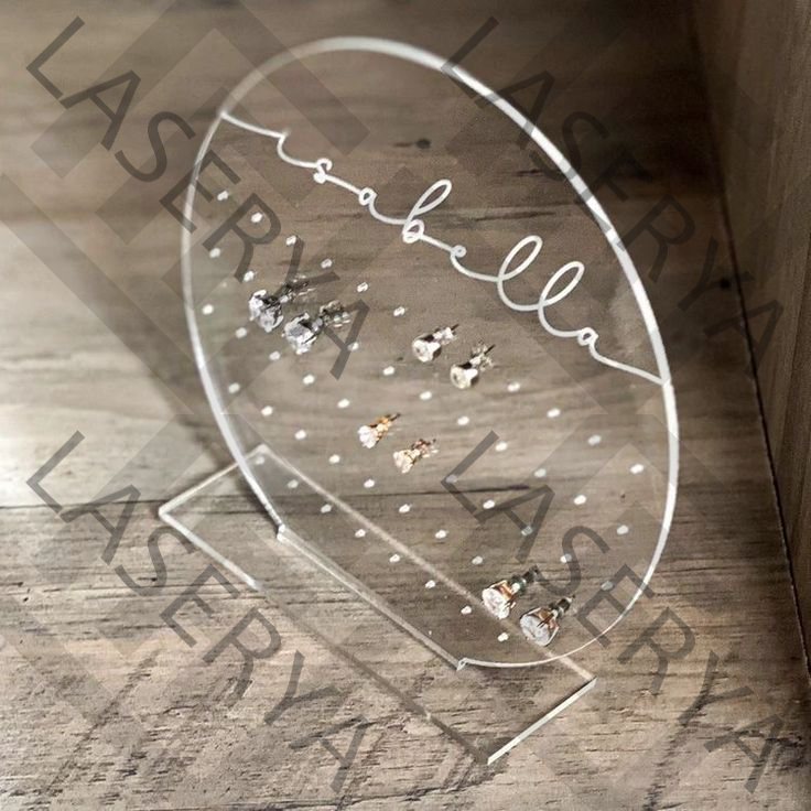 Présentoir Bijoux en Plexi transparent 💍