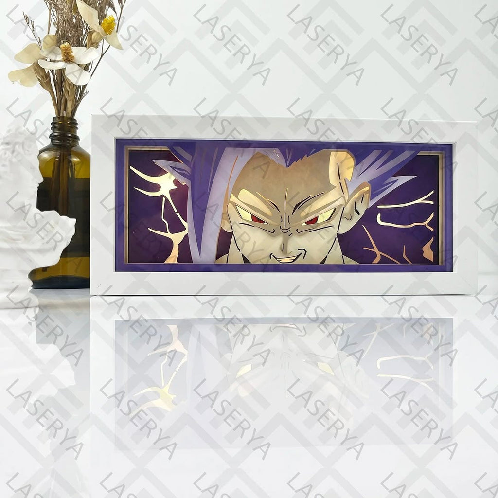 Light Box LED Gohan Beast – Dragon Ball Super 🔥 (RGB + télécommande)