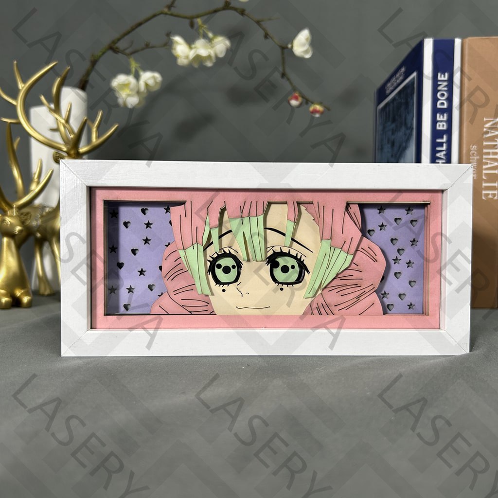 Light Box LED Kanroji – Demon Slayer 💜