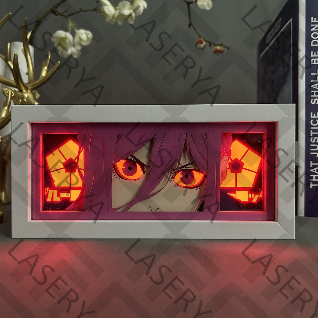 Light Box LED Blue Lock ⚽ Déco anime lumineuse