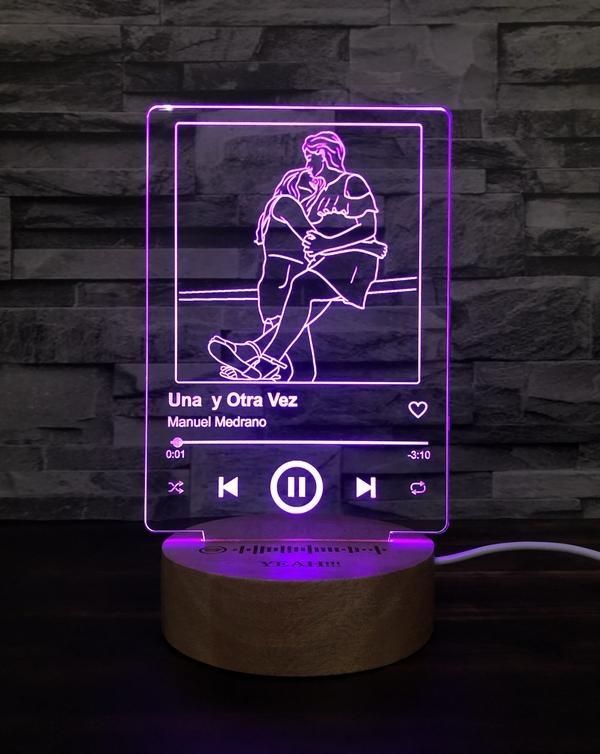 Lampe Photo 3D personnalisée 📸 Cadeau unique