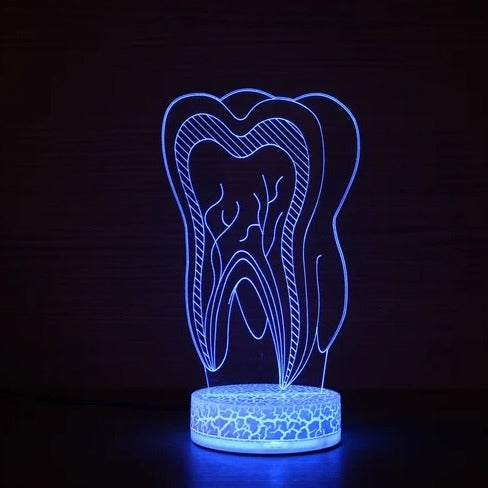 Veilleuse LED Médecine personnalisée 🩺 7 couleurs