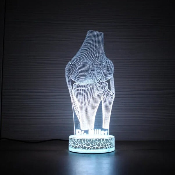 Veilleuse LED Médecine personnalisée 🩺 7 couleurs