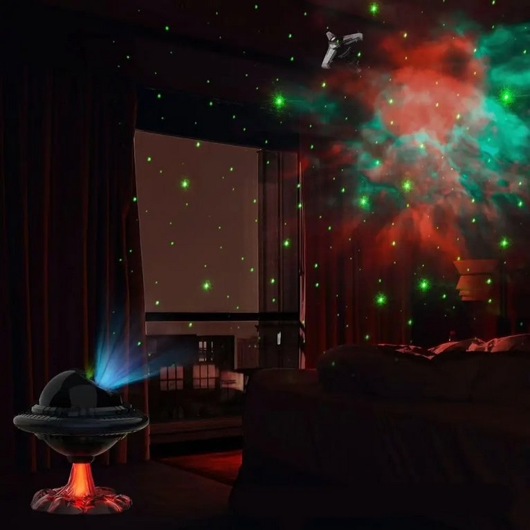 Projecteur Galaxy LED OVNI 🛸 Ciel étoilé pour chambre