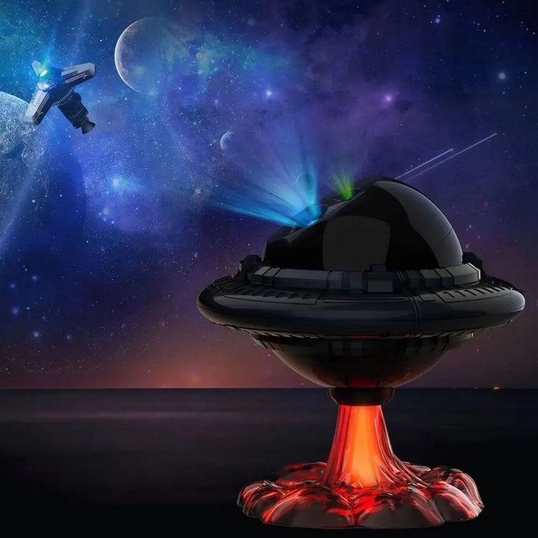 Projecteur Galaxy LED OVNI 🛸 Ciel étoilé pour chambre