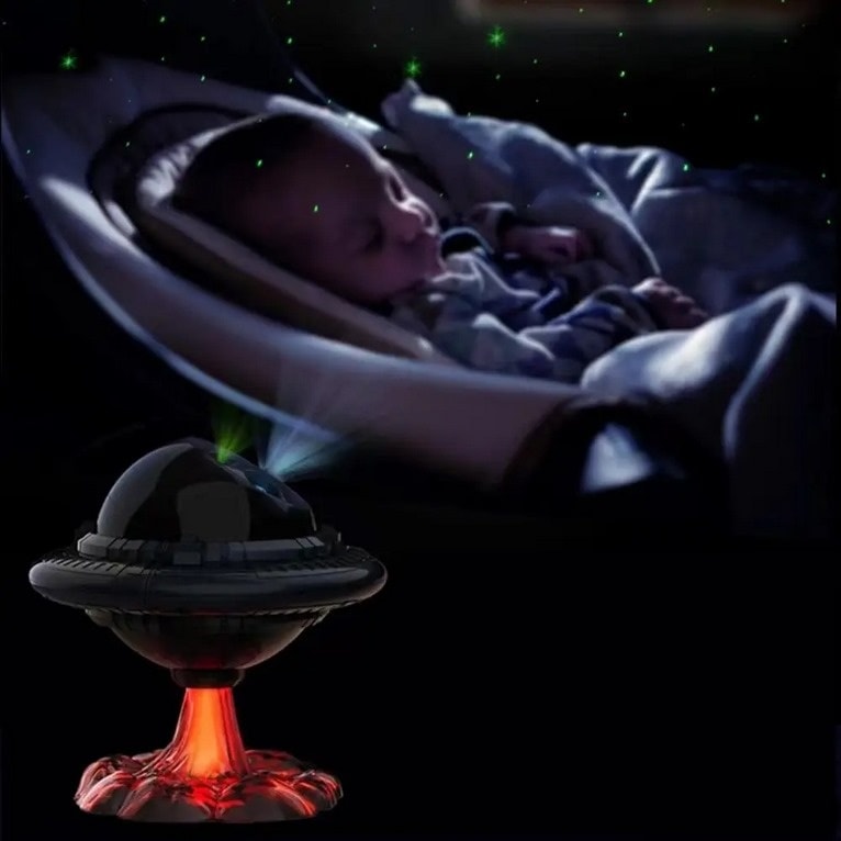 Projecteur Galaxy LED OVNI 🛸 Ciel étoilé pour chambre