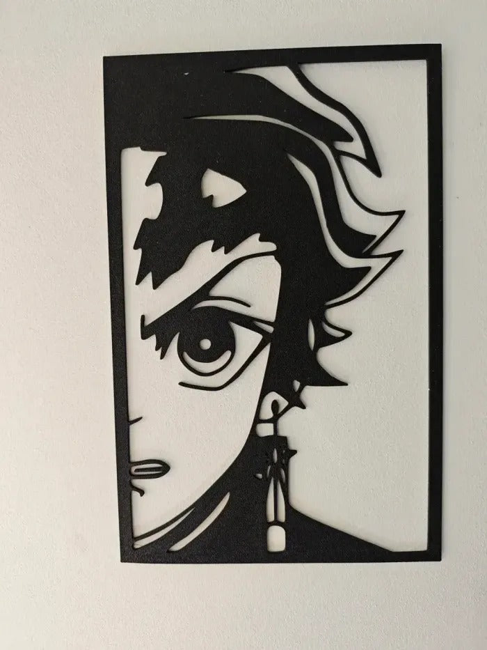 Wall Art 3D Anime 🖼️ Déco murale pour fans