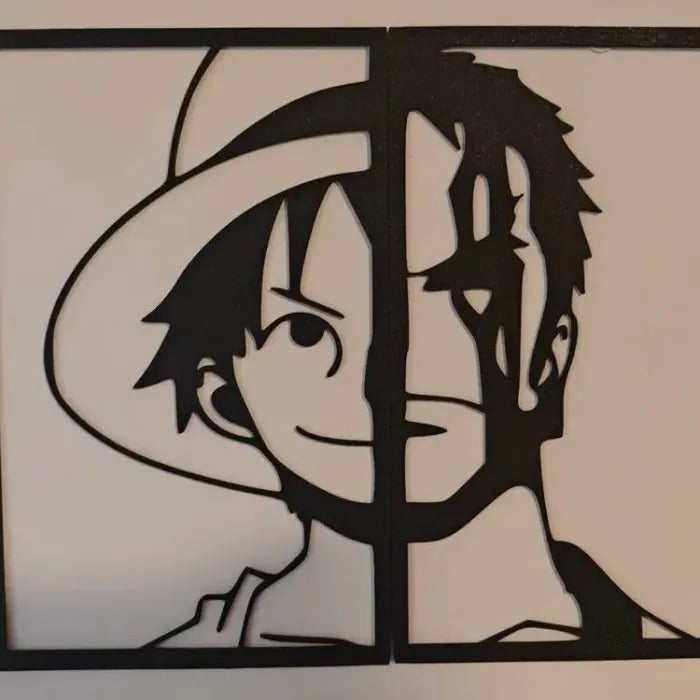 Wall Art 3D Anime 🖼️ Déco murale pour fans