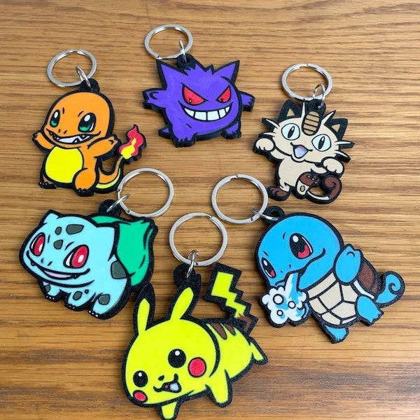 Porte-clés &amp; Mini Pokéball 3D – Pokémon ⚡