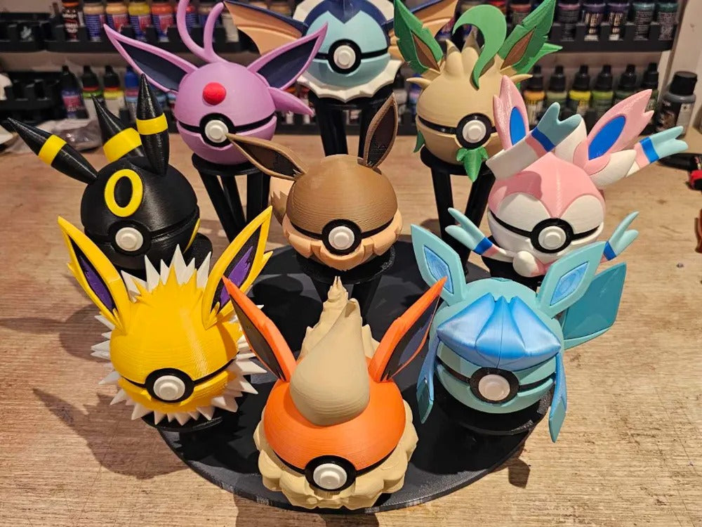 Porte clés Poké Ball 3D