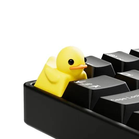 Keycaps 3D Mignonnes 🐧 Petits animaux kawaii (cœur)