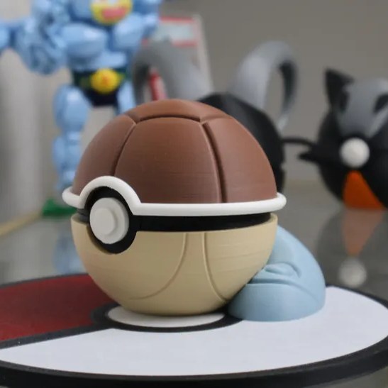 Porte clés Poké Ball 3D