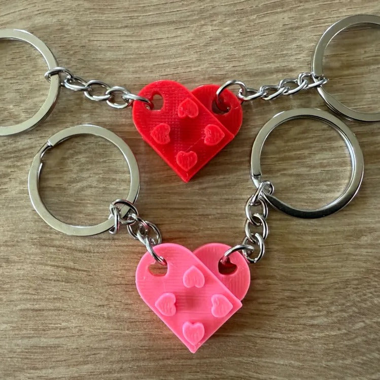 Porte-clés Couple Saint-Valentin 💕 (lot de 2)