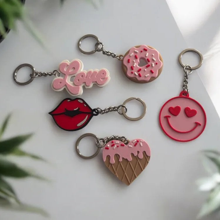 Porte-clés Couple Saint-Valentin 💕 (lot de 2)