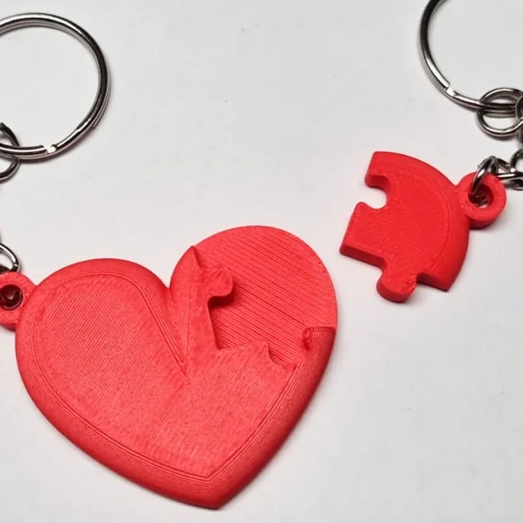 Porte-clés Couple Saint-Valentin 💕 (lot de 2)