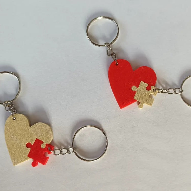 Porte-clés Couple Saint-Valentin 💕 (lot de 2)