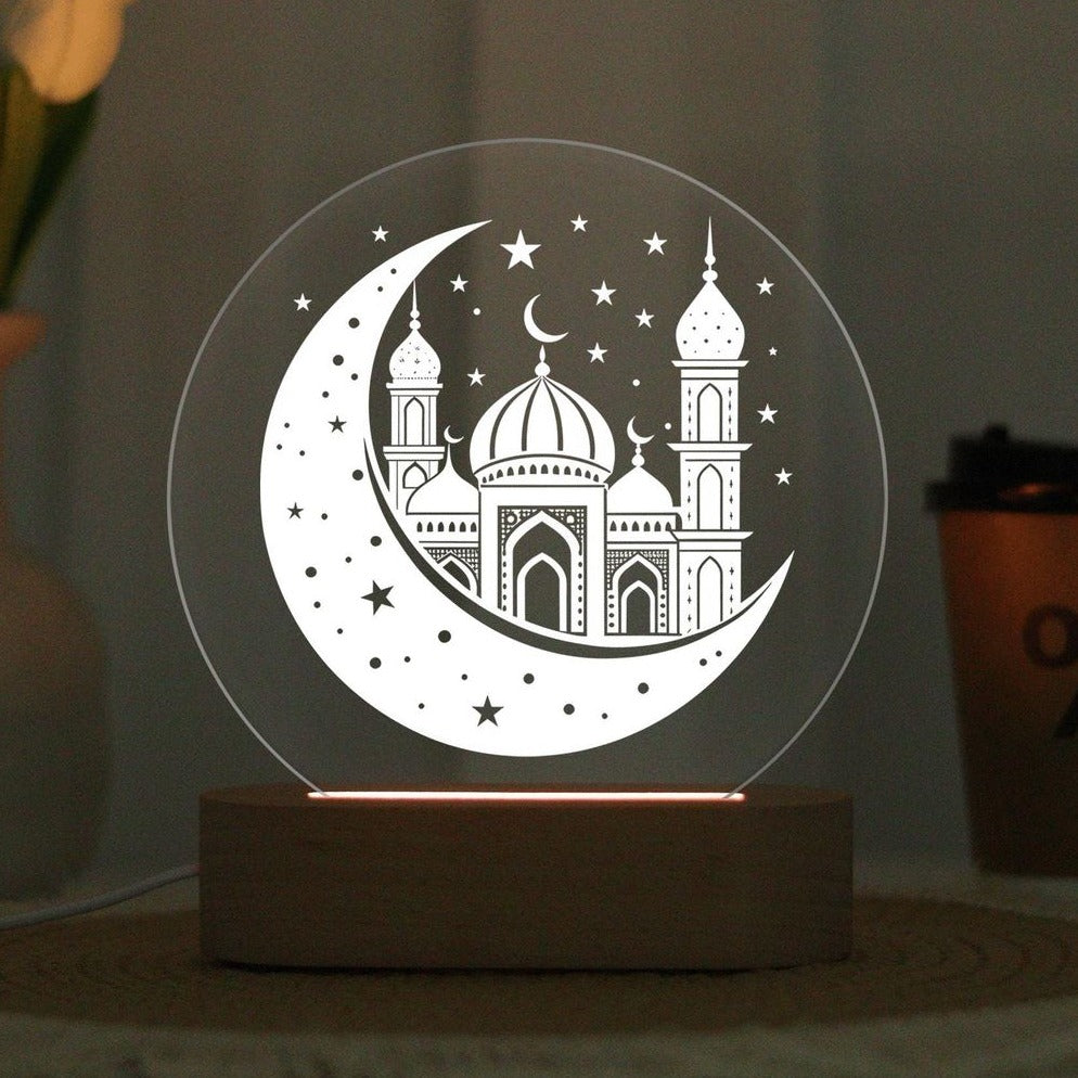 Lampe LED Ramadan & Aïd 🌙 Déco orientale