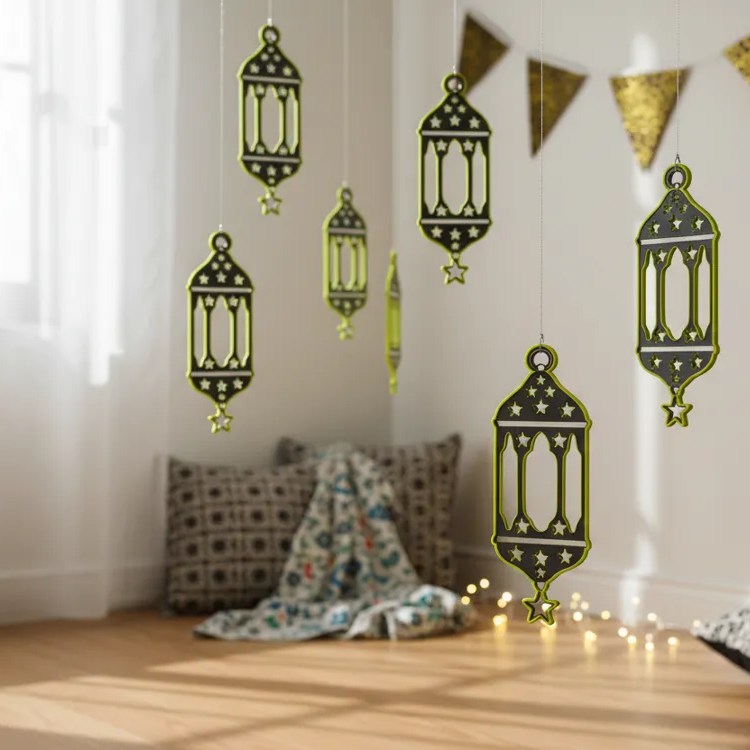 Lampe LED Ramadan & Aïd 🌙 Déco orientale