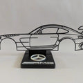 Présentoir Voiture 3D 🏎️ Silhouette sur socle