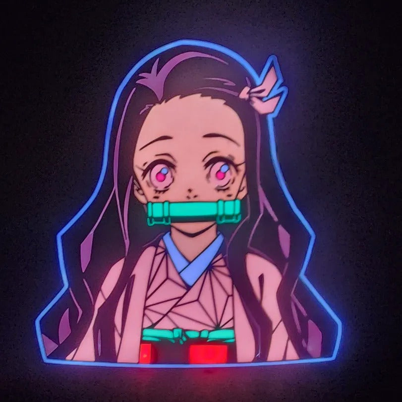Light Box LED Anime ✨ (Anya, Luffy, Nezuko…)