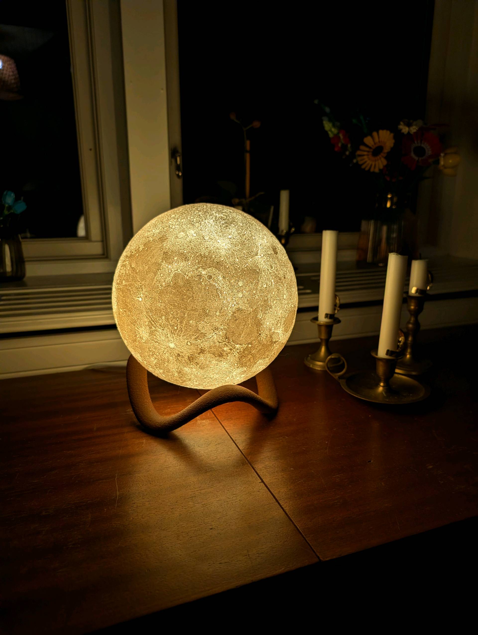 Lampe Lune 3D
