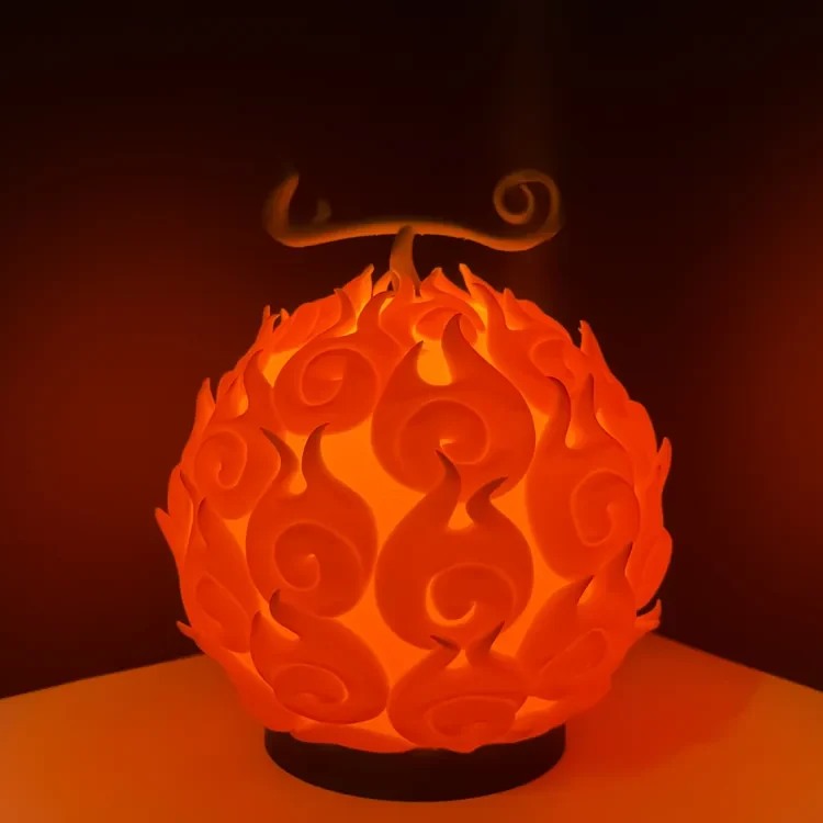 🏴‍☠️ Lampe Fruit du Démon – One Piece