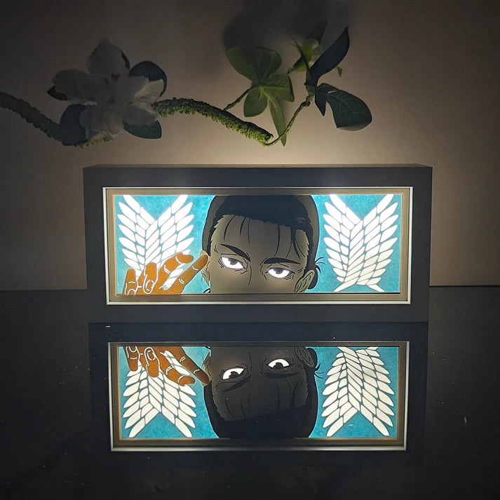 Light Box LED Eren – Attack on Titan ⚔️