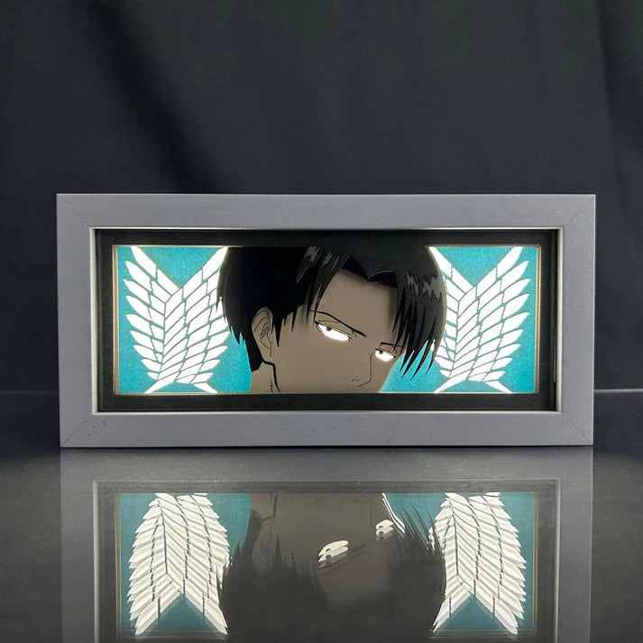 Light Box LED Livai – Attack on Titan ⚔️