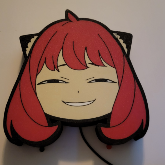 Light Box LED Anya – Spy x Family ✨