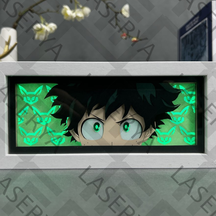 Light Box LED Izuku Midoriya – My Hero Academia 💚