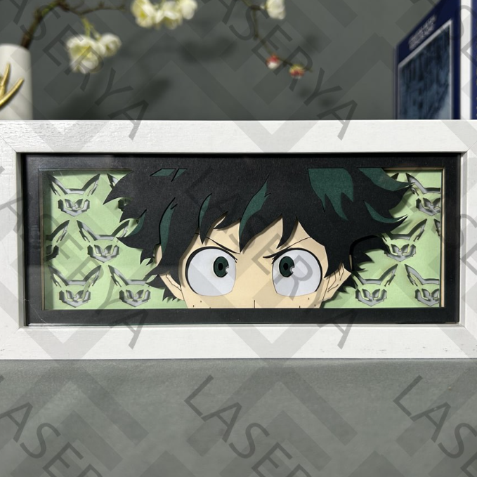 Light Box LED Izuku Midoriya – My Hero Academia 💚