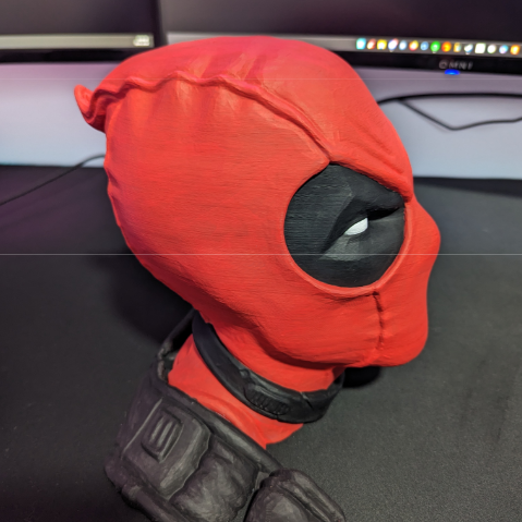 Support casque Deadpool 🎧 Présentoir 3D pour casque gaming