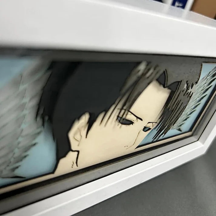 Light Box LED Livai – Attack on Titan ⚔️