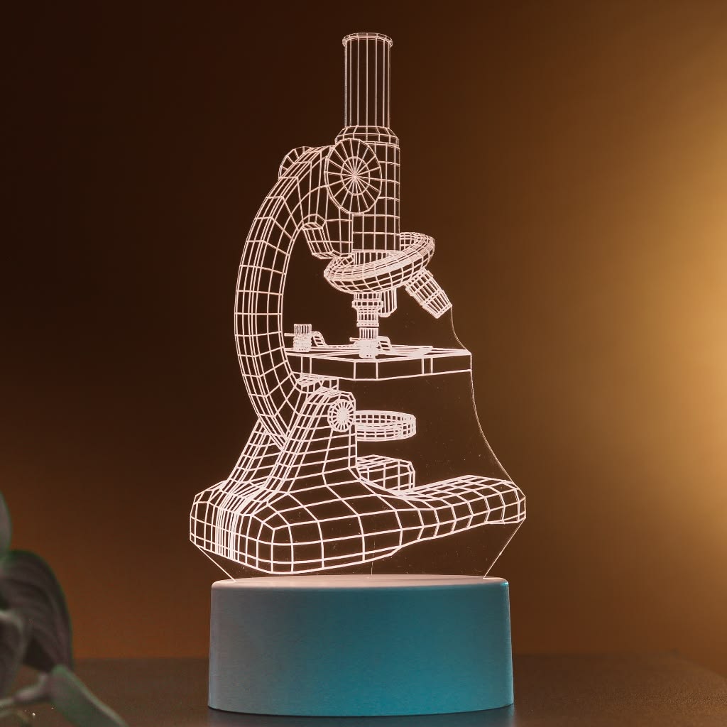 Veilleuse LED personnalisée pour laboratoire médical