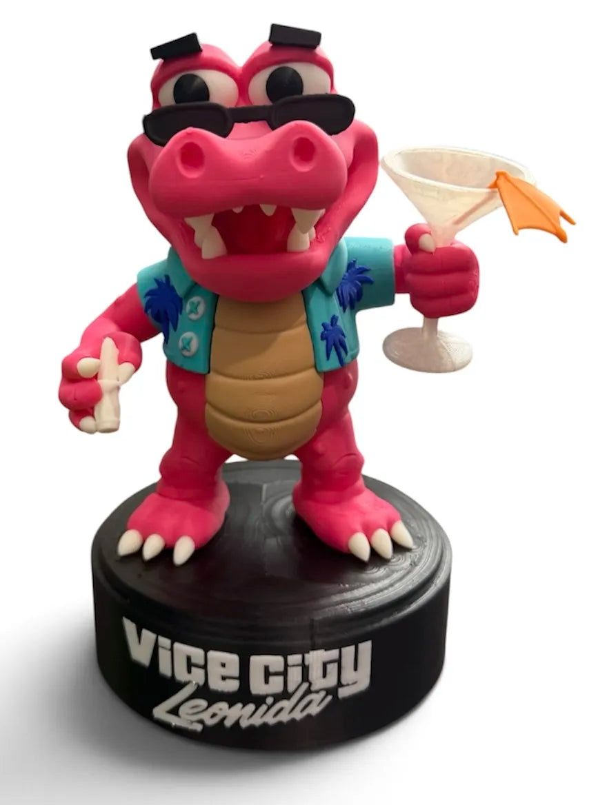 Figurine Macca GTA VI sur fond clair