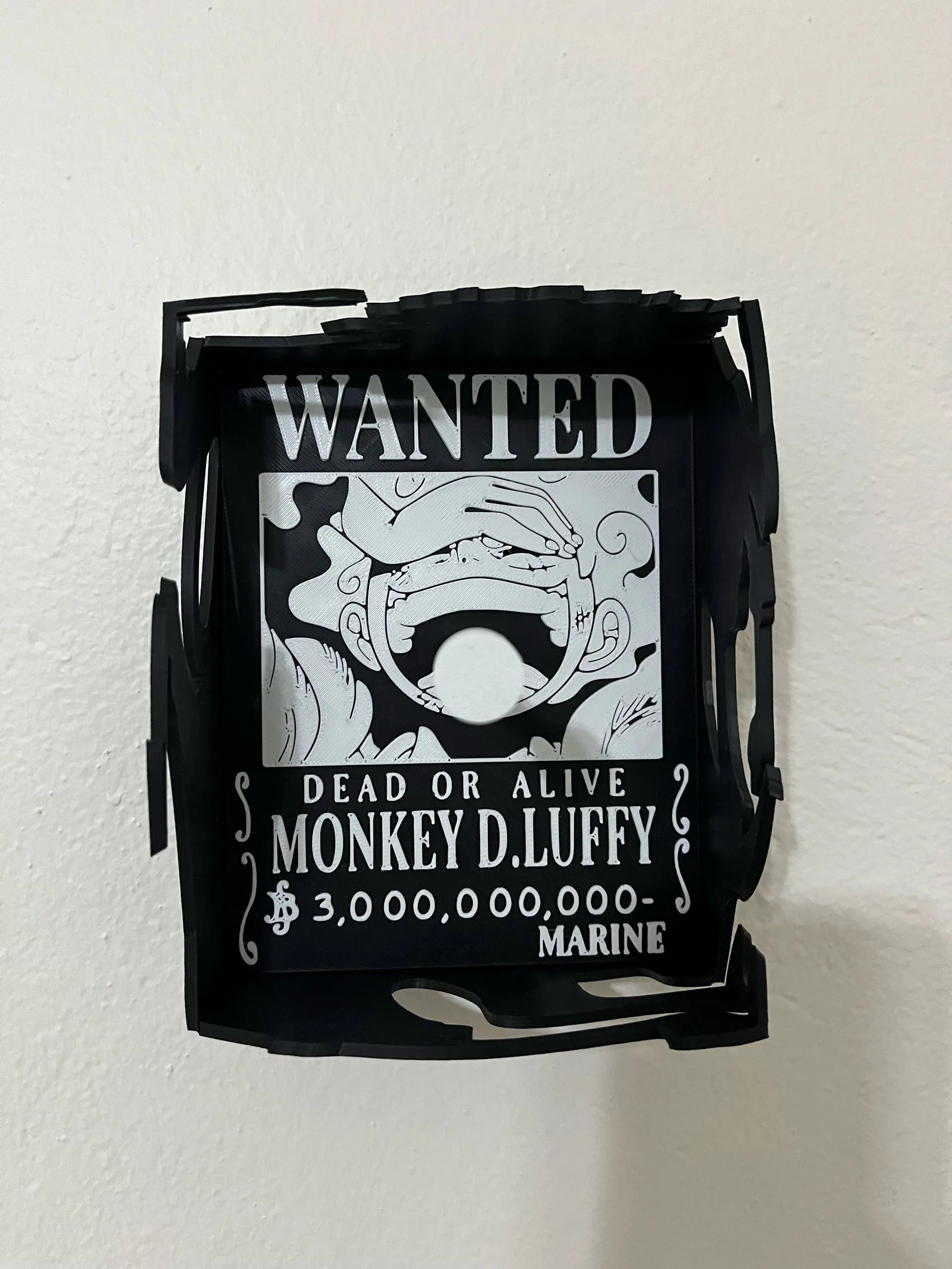 Shadow Box Luffy(Nika) – One Piece 🗡️