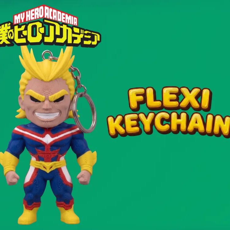 Porte-clés articulé All Might