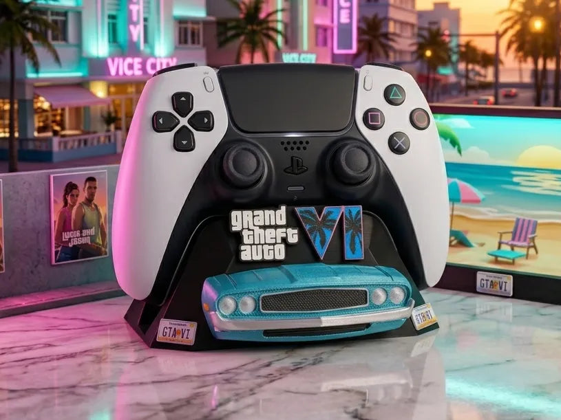 Support Manette PS5 GTA VI Vice City