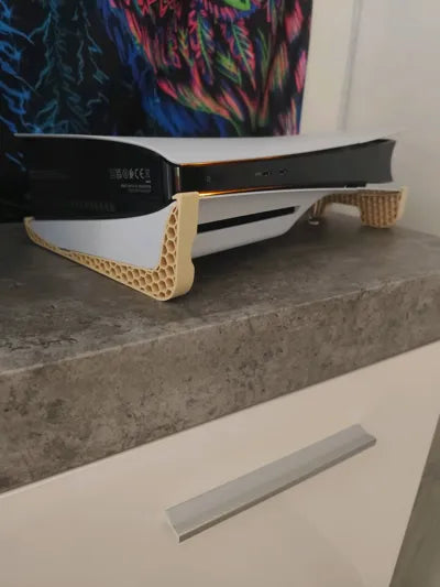 Support horizontal PS5 Slim honeycomb