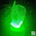 Lampe LED 3D Joker 🃏 Personnalisée
