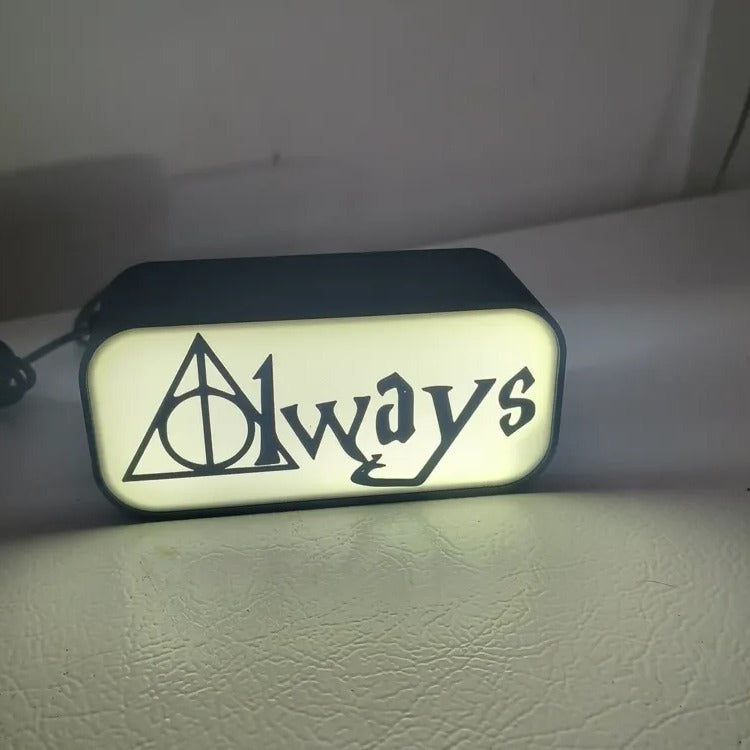 Light Box Harry Potter – Always – Reliques de la Mort
